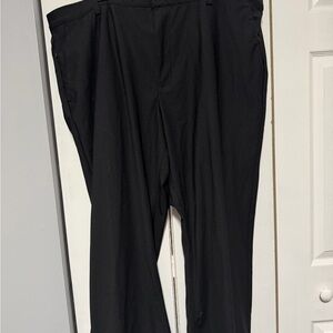 Chaps Men's Classic Black Dress Pants